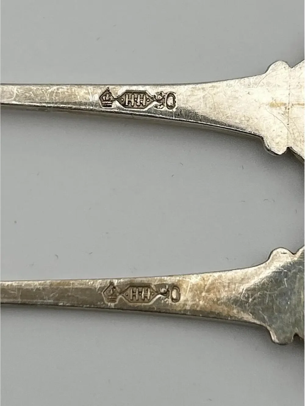 Vintage Jac. Th. de Vroomen Silver Spoons from Lisse,‎ Holland - Set of 2